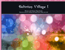 Tablet Screenshot of deliriumvillage.com